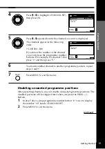 Preview for 19 page of Sony SLV-SE45UX Operating Instructions Manual