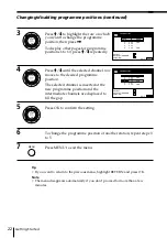 Preview for 22 page of Sony SLV-SE45UX Operating Instructions Manual