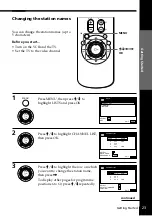 Preview for 23 page of Sony SLV-SE45UX Operating Instructions Manual