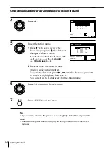 Preview for 24 page of Sony SLV-SE45UX Operating Instructions Manual