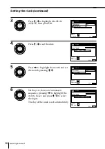 Preview for 28 page of Sony SLV-SE45UX Operating Instructions Manual