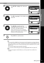 Preview for 31 page of Sony SLV-SE45UX Operating Instructions Manual