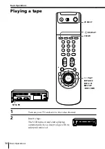 Preview for 34 page of Sony SLV-SE45UX Operating Instructions Manual