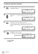 Preview for 38 page of Sony SLV-SE45UX Operating Instructions Manual