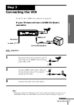 Preview for 9 page of Sony SLV-SE50EG Operating Instructions Manual