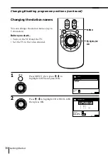 Preview for 30 page of Sony SLV-SE50EG Operating Instructions Manual