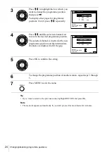 Preview for 24 page of Sony SLV-SE700G Operating Instructions Manual