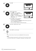 Preview for 28 page of Sony SLV-SE700G Operating Instructions Manual