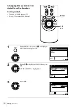 Preview for 32 page of Sony SLV-SE700G Operating Instructions Manual