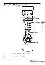 Preview for 39 page of Sony SLV-SE700G Operating Instructions Manual