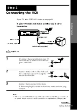 Preview for 9 page of Sony SLV-SE70EX Operating Instructions Manual