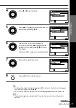 Preview for 29 page of Sony SLV-SE70EX Operating Instructions Manual