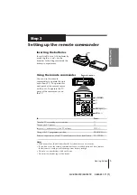 Preview for 5 page of Sony SLV-XA125TK Operating Instructions Manual