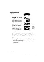 Preview for 16 page of Sony SLV-XA125TK Operating Instructions Manual