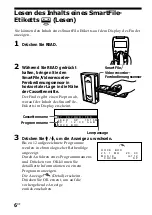 Preview for 30 page of Sony SmartFile Finder SF-F1 Operating Instructions Manual