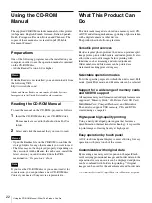 Preview for 22 page of Sony SNAPLAB UP-CR20L User Manual