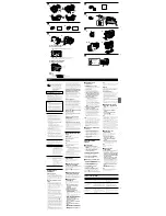 Preview for 4 page of Sony SPK-DVF2 Operating Instructions