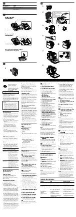 Preview for 3 page of Sony SPK-PC2 Operating Instructions