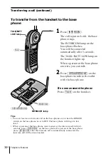 Preview for 30 page of Sony SPP-933 - 900mhz Cordless Telephone Operating Instructions Manual