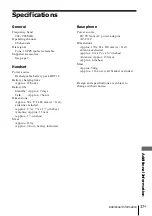 Preview for 37 page of Sony SPP-933 - 900mhz Cordless Telephone Operating Instructions Manual