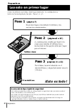 Preview for 44 page of Sony SPP-933 - 900mhz Cordless Telephone Operating Instructions Manual