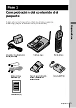 Preview for 45 page of Sony SPP-933 - 900mhz Cordless Telephone Operating Instructions Manual