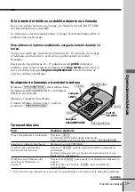 Preview for 55 page of Sony SPP-933 - 900mhz Cordless Telephone Operating Instructions Manual