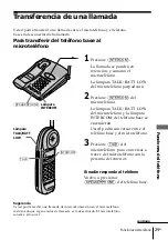 Preview for 67 page of Sony SPP-933 - 900mhz Cordless Telephone Operating Instructions Manual