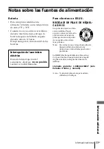 Preview for 71 page of Sony SPP-933 - 900mhz Cordless Telephone Operating Instructions Manual