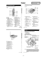 Preview for 3 page of Sony SPP-933 - 900mhz Cordless Telephone Service Manual