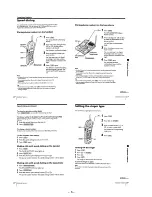 Preview for 6 page of Sony SPP-933 - 900mhz Cordless Telephone Service Manual