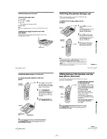 Preview for 7 page of Sony SPP-933 - 900mhz Cordless Telephone Service Manual