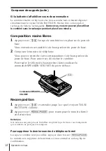 Preview for 46 page of Sony SPP-A400 - Cordless Telephone With Answering Machine Operating Instructions Manual