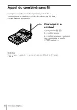 Preview for 50 page of Sony SPP-A400 - Cordless Telephone With Answering Machine Operating Instructions Manual