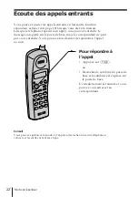 Preview for 56 page of Sony SPP-A400 - Cordless Telephone With Answering Machine Operating Instructions Manual