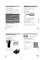 Preview for 14 page of Sony SPP-A9171 - Cordless Telephone With Answering Machine Service Manual