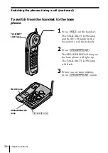 Preview for 26 page of Sony SPP A946 - 900MHz Cordless Telephone Operating Instructions Manual