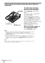 Preview for 28 page of Sony SPP A946 - 900MHz Cordless Telephone Operating Instructions Manual