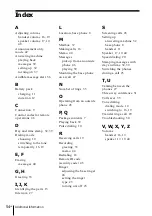 Preview for 54 page of Sony SPP A946 - 900MHz Cordless Telephone Operating Instructions Manual