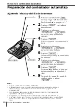 Preview for 86 page of Sony SPP A946 - 900MHz Cordless Telephone Operating Instructions Manual