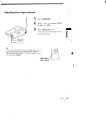 Preview for 17 page of Sony SPP-AQ500 - Cordless Telephone Operating Instructions Manual