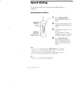 Preview for 18 page of Sony SPP-AQ500 - Cordless Telephone Operating Instructions Manual