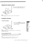 Preview for 27 page of Sony SPP-AQ500 - Cordless Telephone Operating Instructions Manual