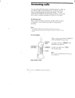 Preview for 28 page of Sony SPP-AQ500 - Cordless Telephone Operating Instructions Manual