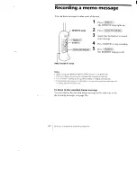 Preview for 30 page of Sony SPP-AQ500 - Cordless Telephone Operating Instructions Manual