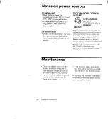 Preview for 36 page of Sony SPP-AQ500 - Cordless Telephone Operating Instructions Manual