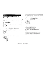 Preview for 4 page of Sony SPP-D900 - 900 Mhz Cordless Telephone Operating Instructions Manual