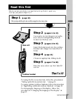 Preview for 9 page of Sony SPP-S2720 Operating Instructions Manual