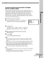 Preview for 19 page of Sony SPP-S2720 Operating Instructions Manual