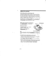 Preview for 14 page of Sony SPP-SS955 - Cordless Telephone Operating Instructions Manual